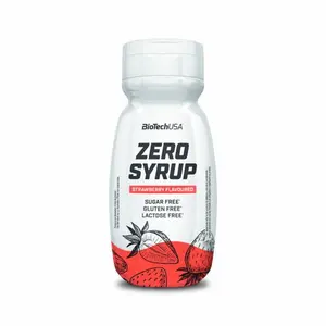 Tubos para aperitivos Biotech USA zero syrup - Fraise 320ml image-0
