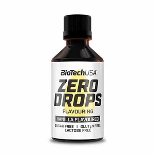 Tubos para aperitivos Biotech USA zero drops - Vanille - 50ml image-0