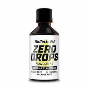 Tubos para aperitivos Biotech USA zero drops - Banane - 50ml image-0