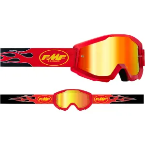 Lunettes moto cross FMF Vision flame image-1