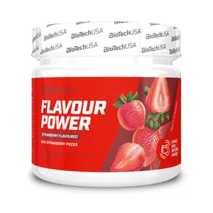Complemento alimenticio de fresa Biotech USA Flavour Power image-0