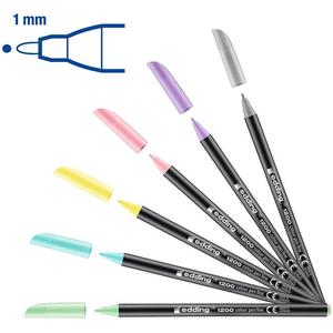 1200 permanente pastelstifter edding (x6)