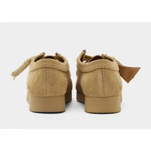Women's Suede Boat Shoes Clarks Wallabee Lite image-4