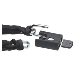 Fechadura de corrente com chave de segurança de cobertura de borracha 9 Axa CLINCH+ image-3