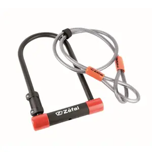 Antivol U Zefal Acier 13 mm + câble 10 mmx120 cm image-0