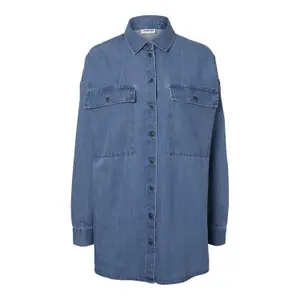 Women's denim shirt Noisy May nmflanny image-0