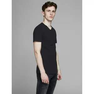 Camiseta de cuello en V Jack & Jones Basic (x2) image-5