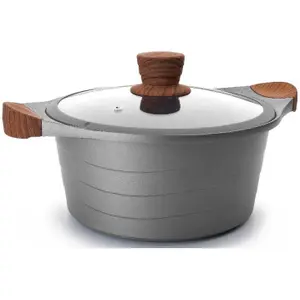 Marmite en aluminium fondu Lacor Stilo D.28 cm image-0