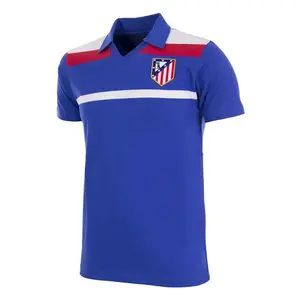 Jersey Copa Football Atlético Madrid 1986 Third Retro