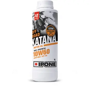 Óleo de motocicleta ipone katana off road 10w60 image-0