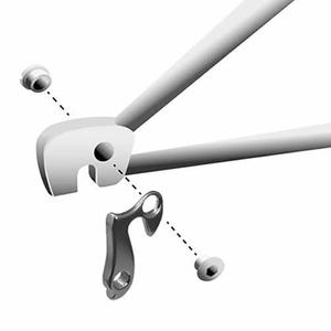 Pravá patka přehazovačky Union gh-033 image-2