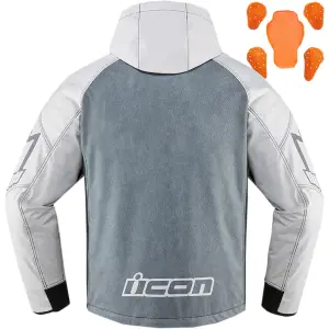 Motorcycle jacket Icon merc H-sunchine image-1