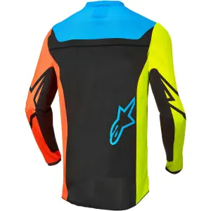 Motorcycle cross jersey Alpinestars R-comp black/yellow image-1