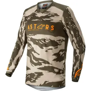 Maillot moto cross enfant Alpinestars YT R-fact image-0