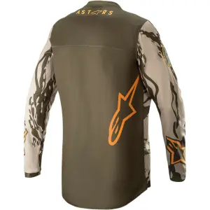 Maillot moto cross enfant Alpinestars YT R-fact image-1