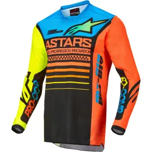 Motocross-tröja för barn Alpinestars YT R-comp multicolore image-0
