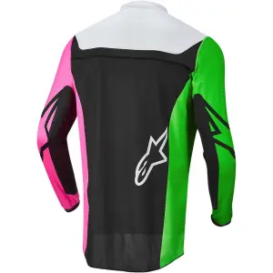 Camisola de motocross infantil Alpinestars R-com black and pink image-1
