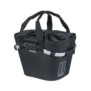 Basket with front handle Basil classic polyester kf image-0