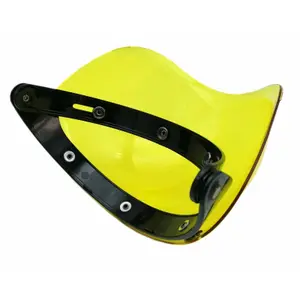 Viseira do capacete tipo bolha de motocicleta com dobradiça Brazoline image-1