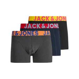 Boxershorts Jack & Jones Jaccrazy solide (x3)