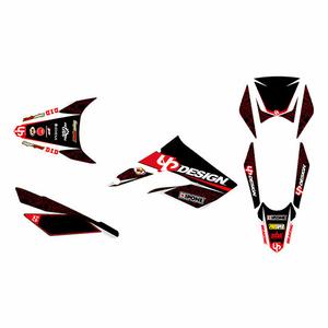 Motocross stickers UP Design draft derbi drd xtreme 11->16