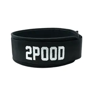 Weightlifting belt 2POOD We Don't Quit 4" image-2