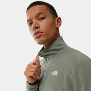 Fleece-pullover med 1/4 lynlås The North Face 100 Glacier image-5