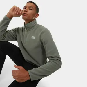 Fleece-pullover med 1/4 lynlås The North Face 100 Glacier image-6