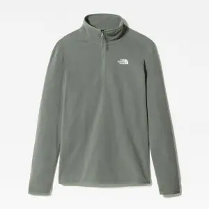 Fleece-pullover med 1/4 lynlås The North Face 100 Glacier image-0