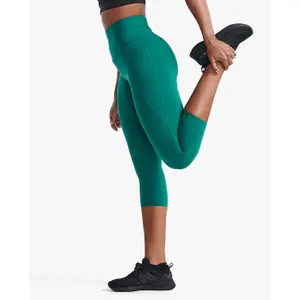 High-waisted 3/4 compression leggings for women 2XU Form image-1