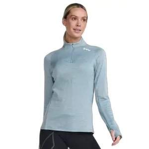 Maillot manches longues 1/4 zip femme 2XU Ignition