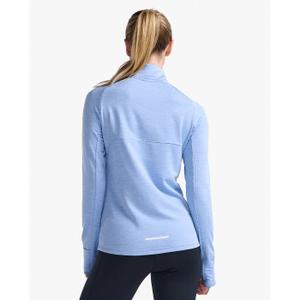Maillot manches longues 1/4 zip femme 2XU Ignition image-1