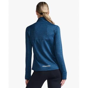 Maillot manches longues 1/4 zip femme 2XU Ignition image-2