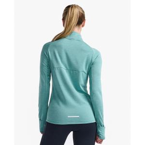 Maillot manches longues 1/4 zip femme 2XU Ignition image-1