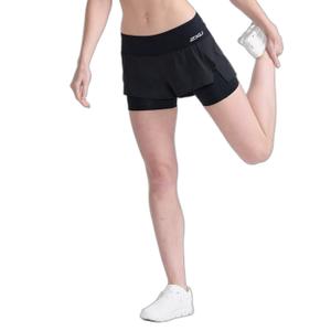 Women's 2-in-1 4-inch shorts 2XU Aero image-1