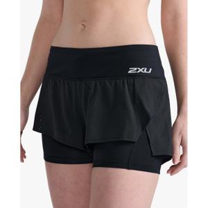 Women's 2-in-1 4-inch shorts 2XU Aero image-3