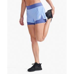 Women's shorts 2XU Aero 4" image-2