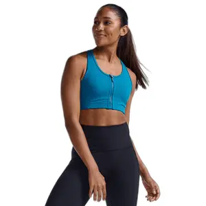 Women's medium support zip bra 2XU Motion image-0