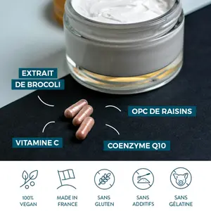 Complément Alimentaire Antioxydant Coenzyme Q10 - 60 gélules – Nutri&Co image-2