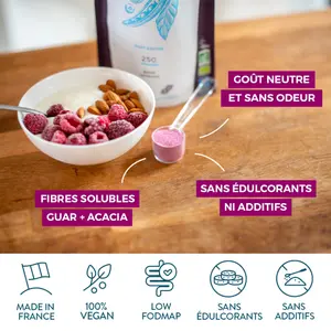 Voedingssupplement voor transit Nutri&Co Les Fibres Bio - 250g image-3