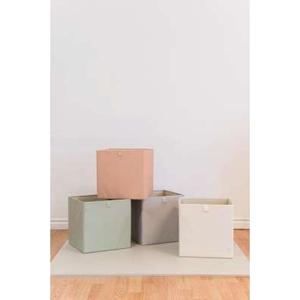 Fabric storage cube box 3 Sprouts image-3