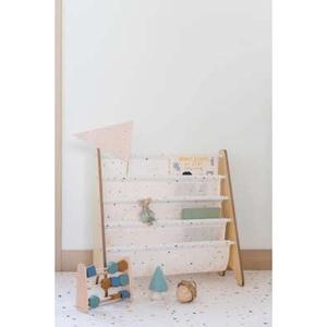 Recycled fabric book storage 3 Sprouts image-1