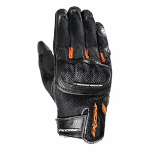 Summer leather motorcycle gloves Ixon rs rise air image-0