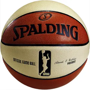 Balon Spalding Officiel WNBA 6 Panels Game Ball Taille 6 image-0