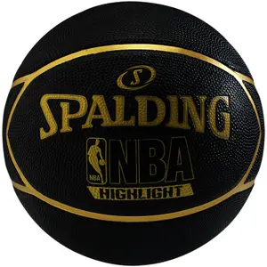 Palloncino Spalding NBA Highlight noir/or image-0