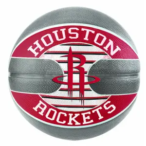 Globo Spalding NBA team ball Houston Rockets image-0