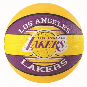 Globo Spalding NBA team ball Los Angeles Lakers image-0