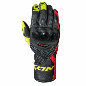 Luvas de verão de motocicleta de couro Ixon rs circuit r image-0