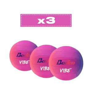 Lote de 3 Balones Baden Sports Vibe