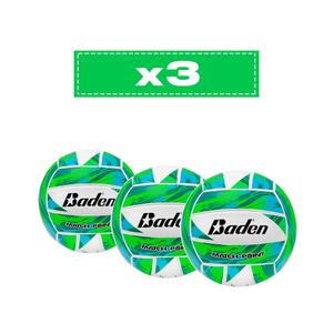 Lote de 3 balones Baden Sports Match Point Beach